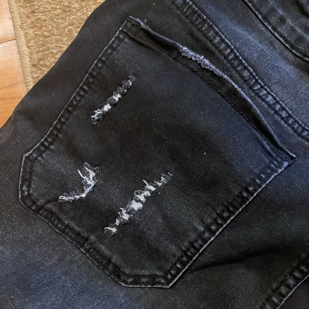 Distressed Overalls - Picture 8 of 11